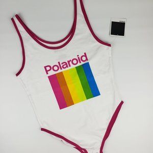 NWT Polaroid Film Womens Tank Body Suit Size XL